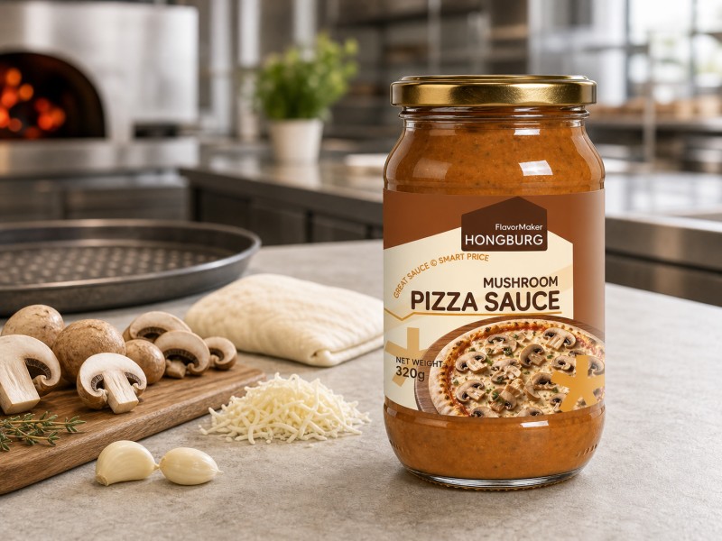Vegyes pizzaszósz ízek kiskereskedelmi és éttermek számára