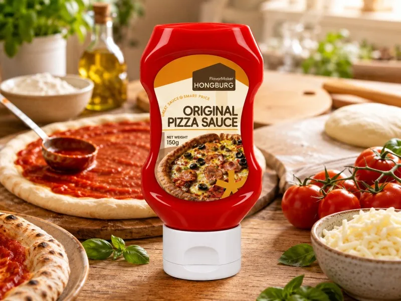 Klasszikus eredeti pizzaszósz pizzaalaphoz