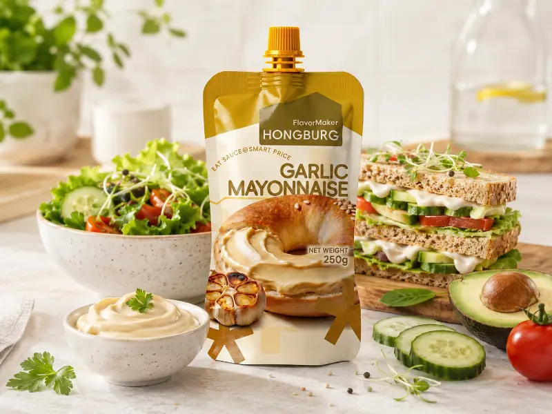 Krémes növényi alapú vegán majonéz