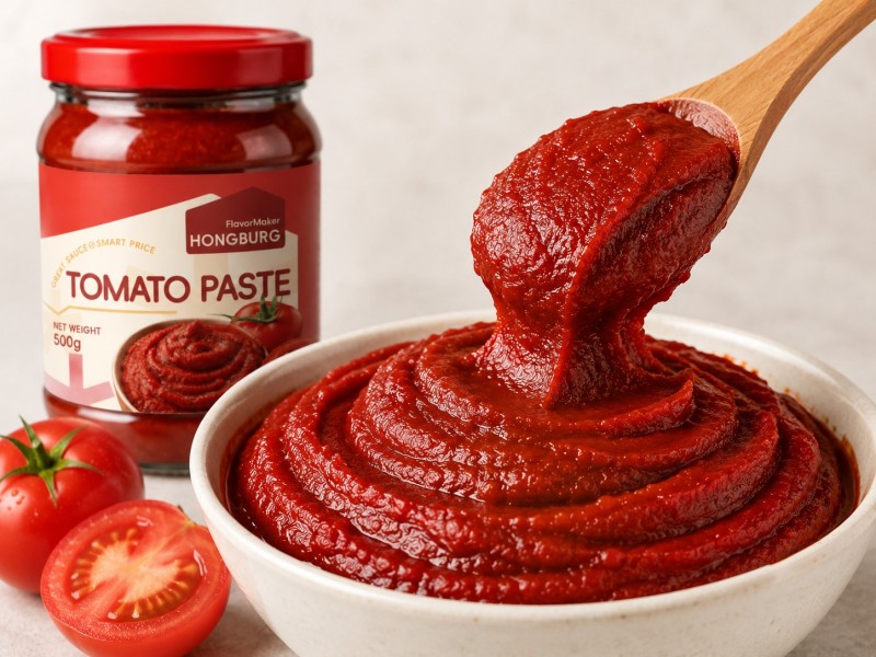 Magas viszkozitású Hot Break paradicsompüré