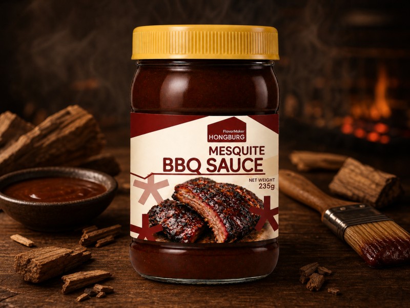 Mesquite BBQ szósz gazdag füstös ízzel