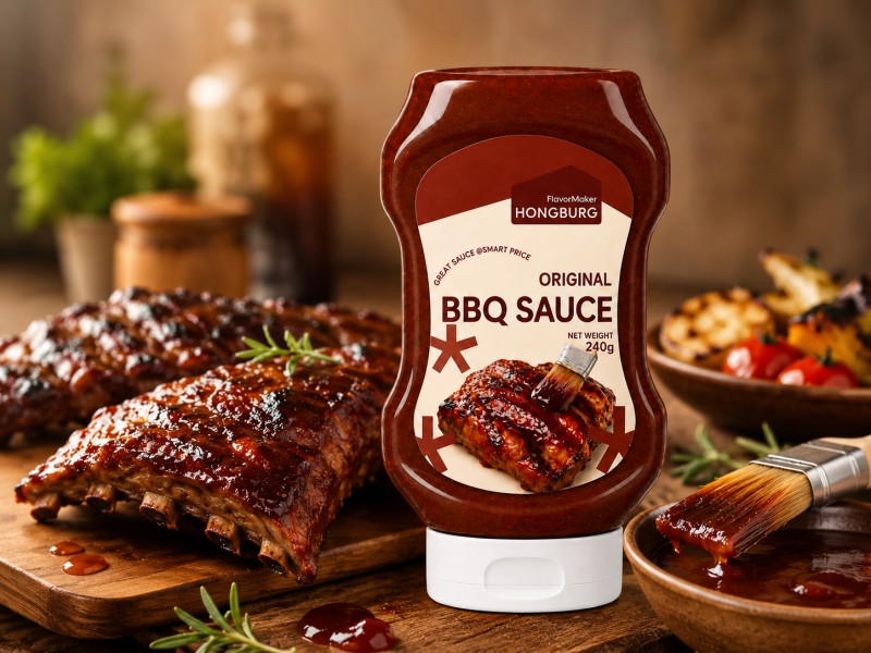 Gazdag klasszikus eredeti BBQ szósz