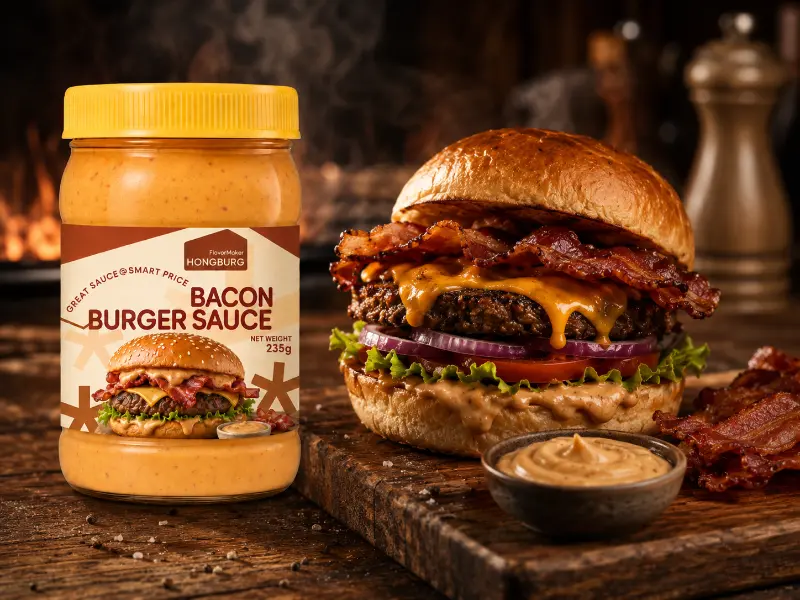 Smoky Rich Bacon Burger szósz